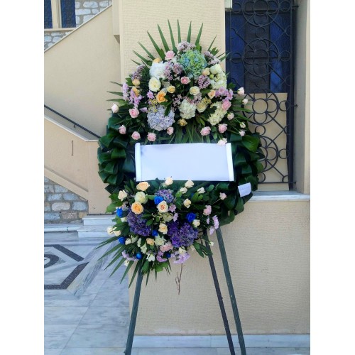 Τρίποδο Στεφάνι Κηδείας 3