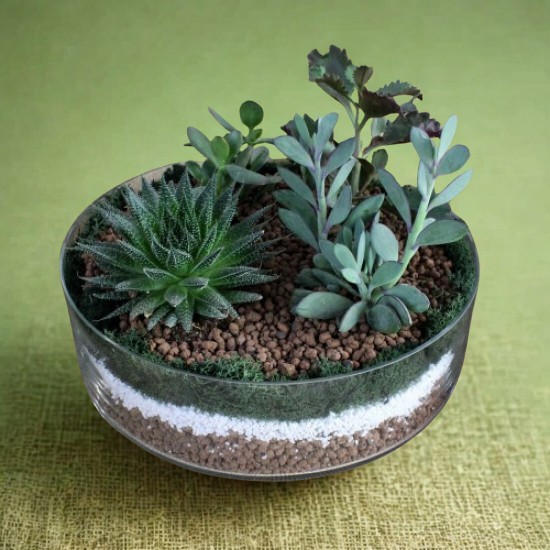 Παχύφυτα σε γυαλί