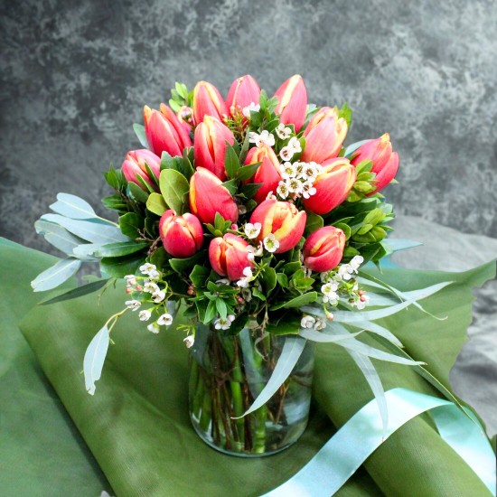 Μπουκέτο από τουλίπες