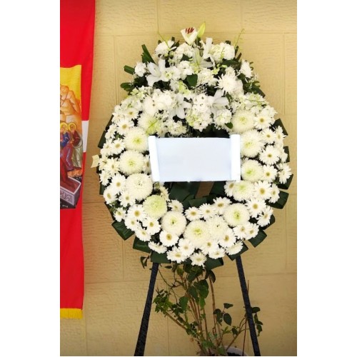 Τρίποδο Στεφάνι Κηδείας 5