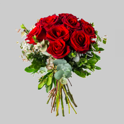 Μπουκέτο με κόκκινα τριαντάφυλλα ΕΚΟΥΑΔΟΡ