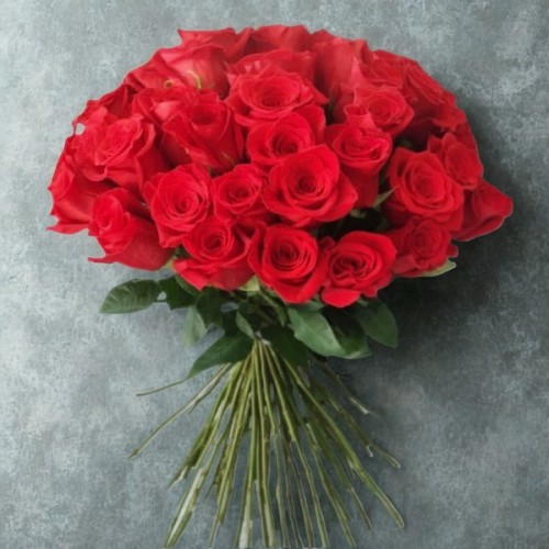 Ανθοδέσμη με 38 κόκκινα τριαντάφυλλα Εκουαδόρ 