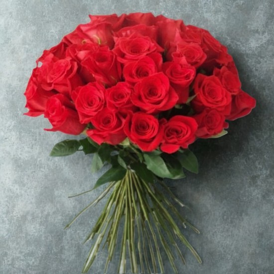 Ανθοδέσμη με 38 κόκκινα τριαντάφυλλα Εκουαδόρ 